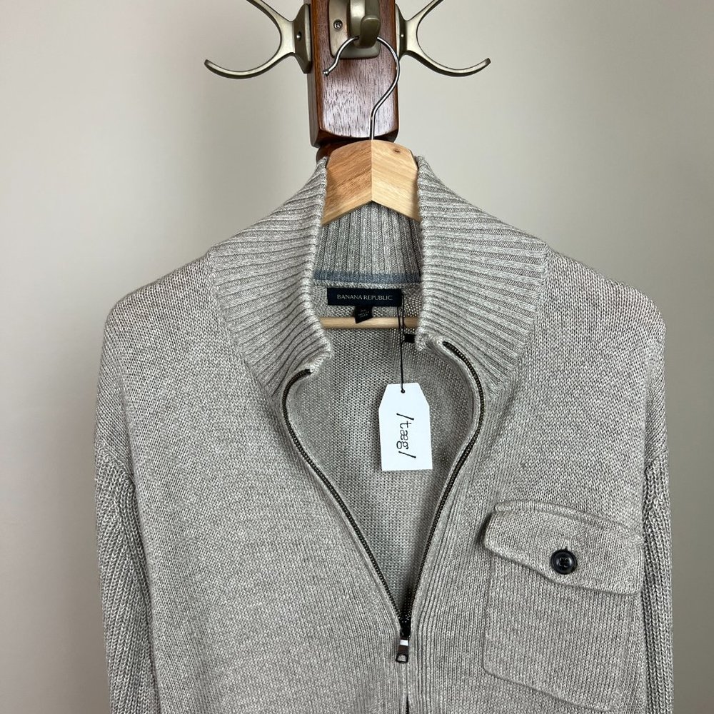 Banana Republic zip up jacket